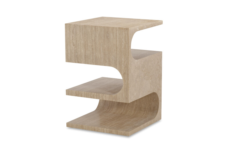 SF6255-103282146 SF6255 - Ascoli Accent Table - Travertine - Image 1
