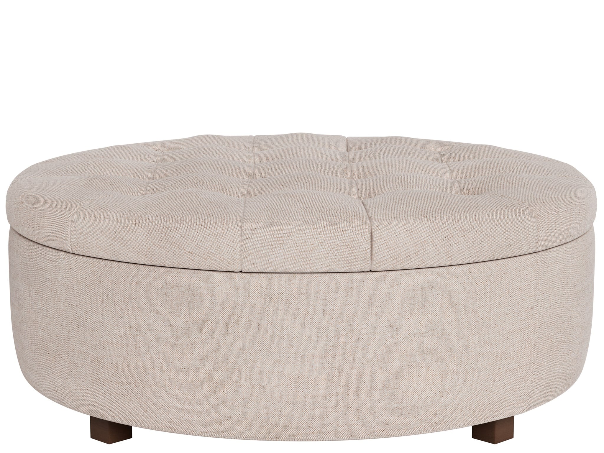 U393544-106131388 U Choose Round Storage Ottoman 42 - Special Order - Image 1