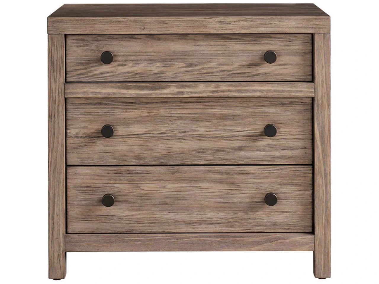 U462355-106135576 Dwell Boulder Three Drawer Nightstand - Image 1