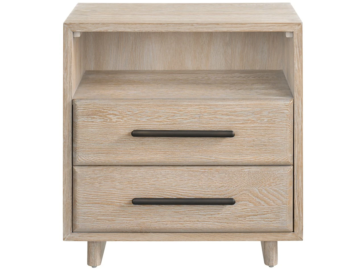 U470A356-106135440 Modern Desert Open Storage Nightstand - Image 1