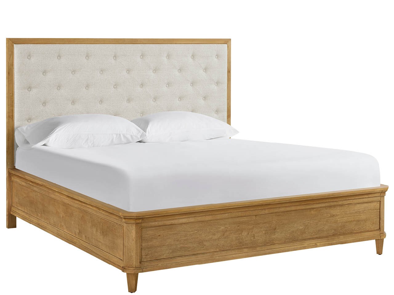 U550320B-106130610 Birchaven Brindle Upholstered Bed King - Image 1