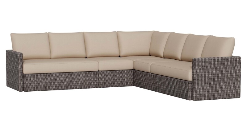 W017LSECT5HO12718SPREMIER-101319725 Ashford Outdoor L-Shaped Sectional - Image 1