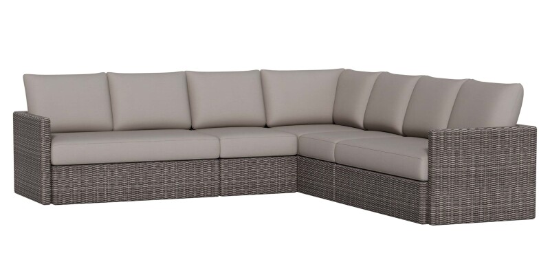 W017LSECT5HO12719SLOUNGE-101319670 Ashford Outdoor L-Shaped Sectional - Image 1