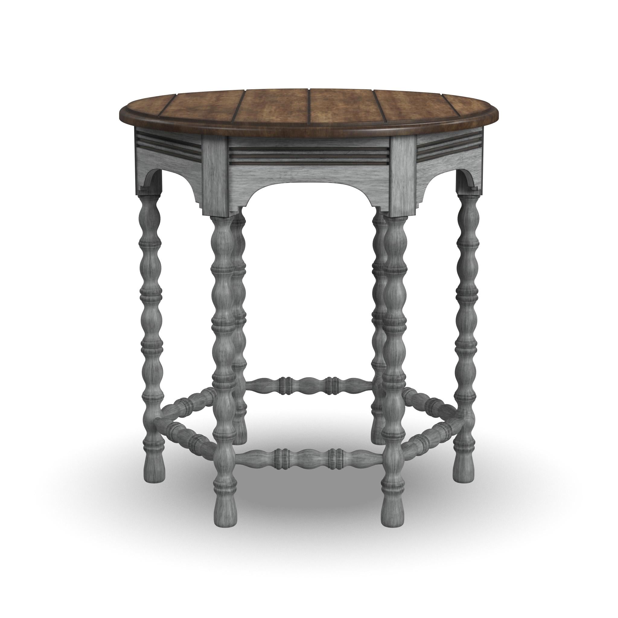 W144702-105413893 Plymouth Gray End Table - Image 1
