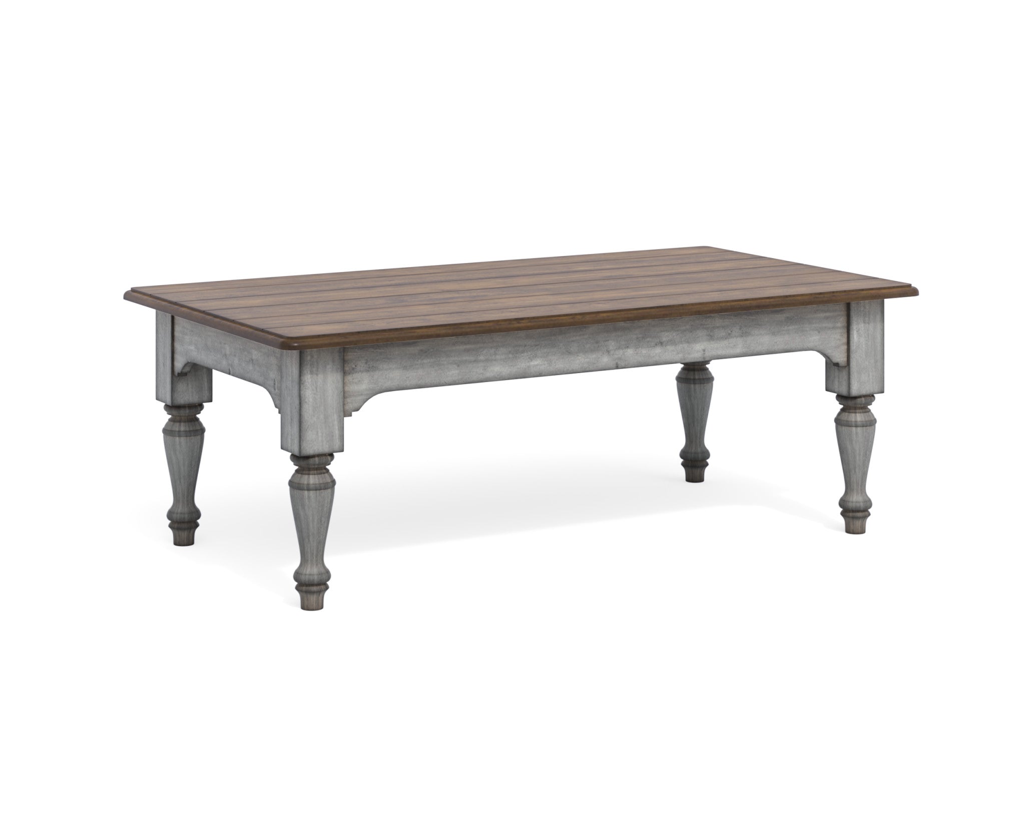 W1447031-105413901 Plymouth Gray Rectangular Coffee Table - Image 1