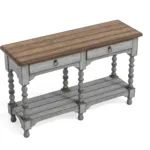 Plymouth Gray Sofa Table