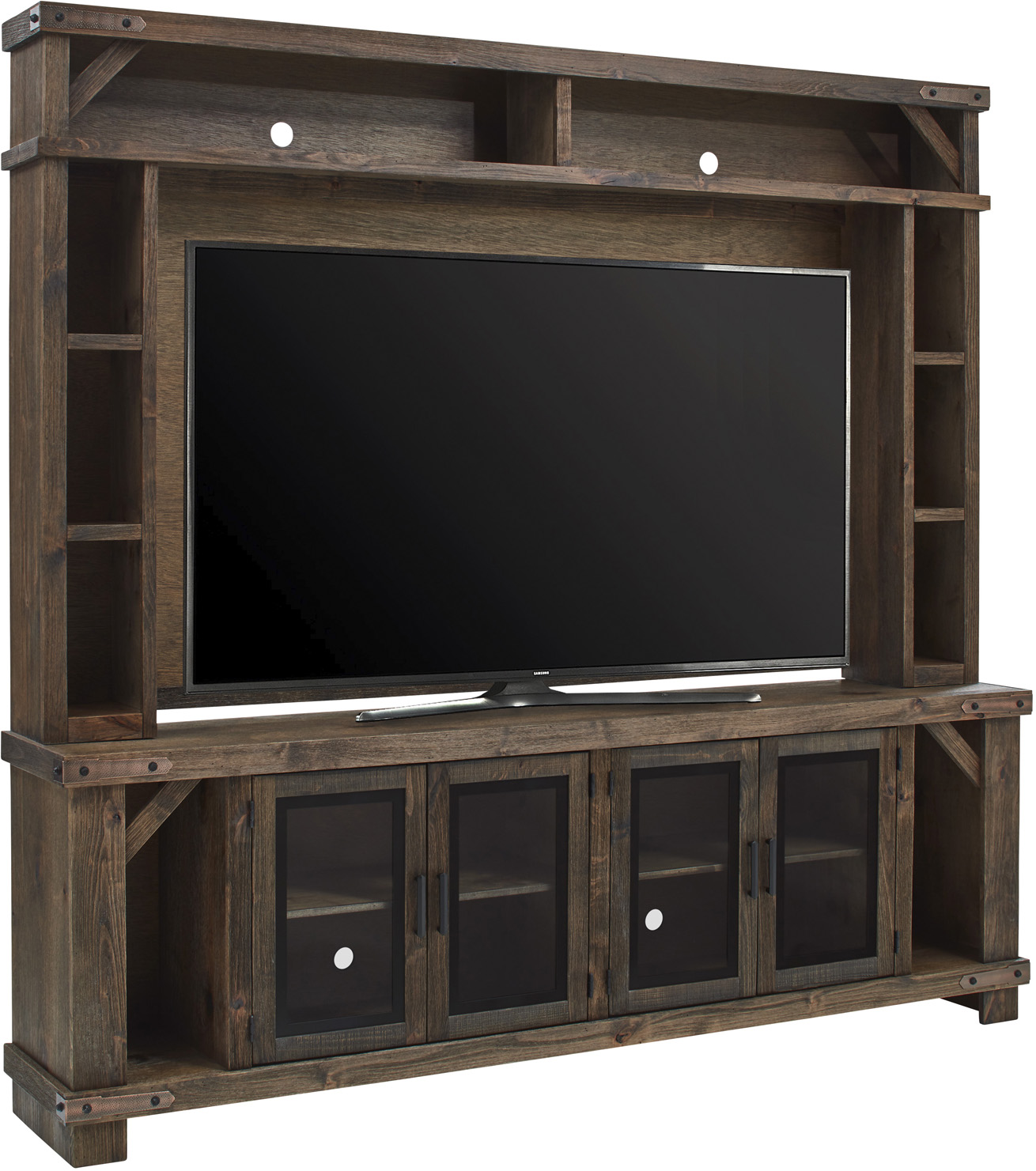 WDOHEBGRP2-106251702 Sawyer 98" Console & Hutch WDOHEBGRP2 - Image 1