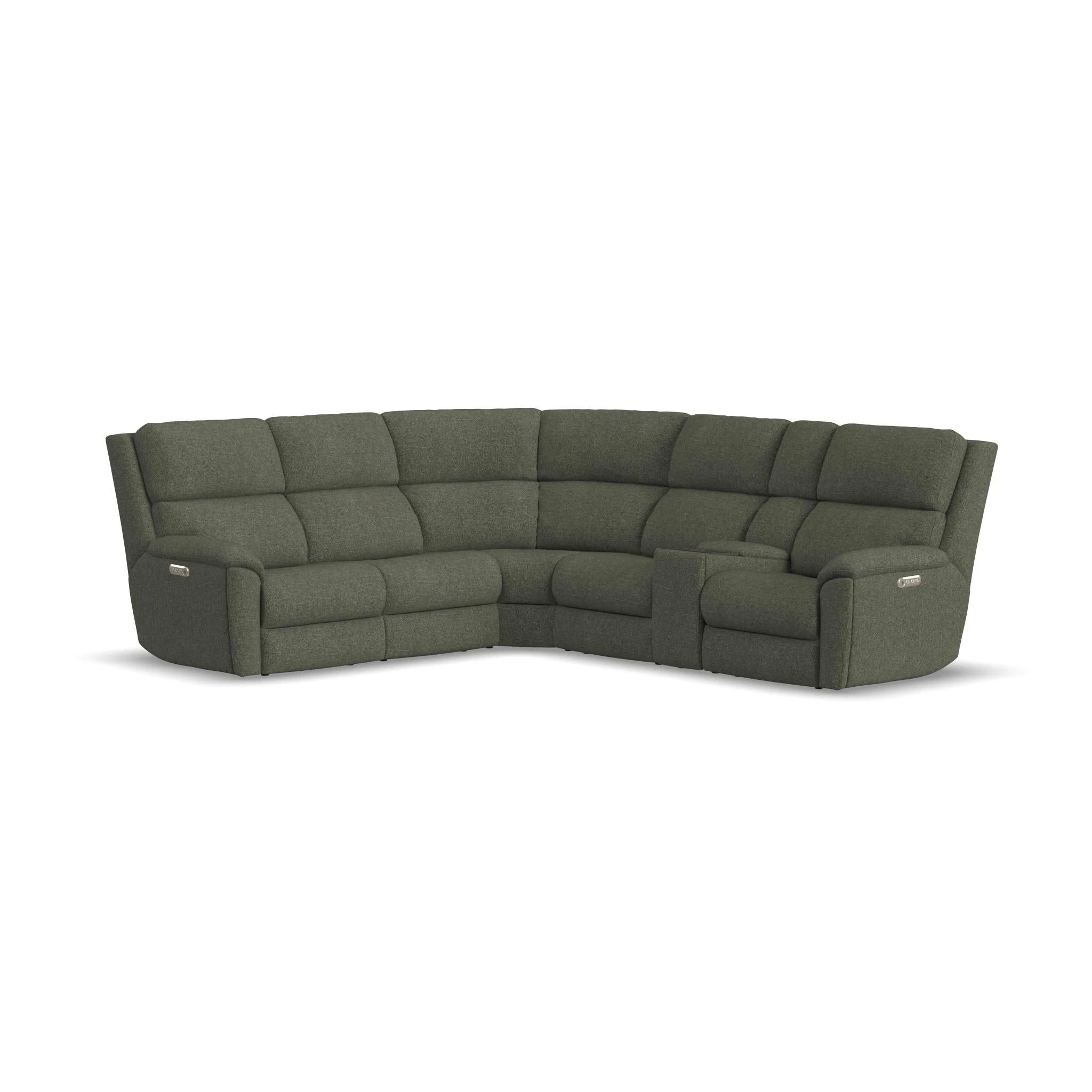 S2865SECT-106396656 Porter Fabric Power Reclining Sectional with Power Headrest & Lumbar - Image 1