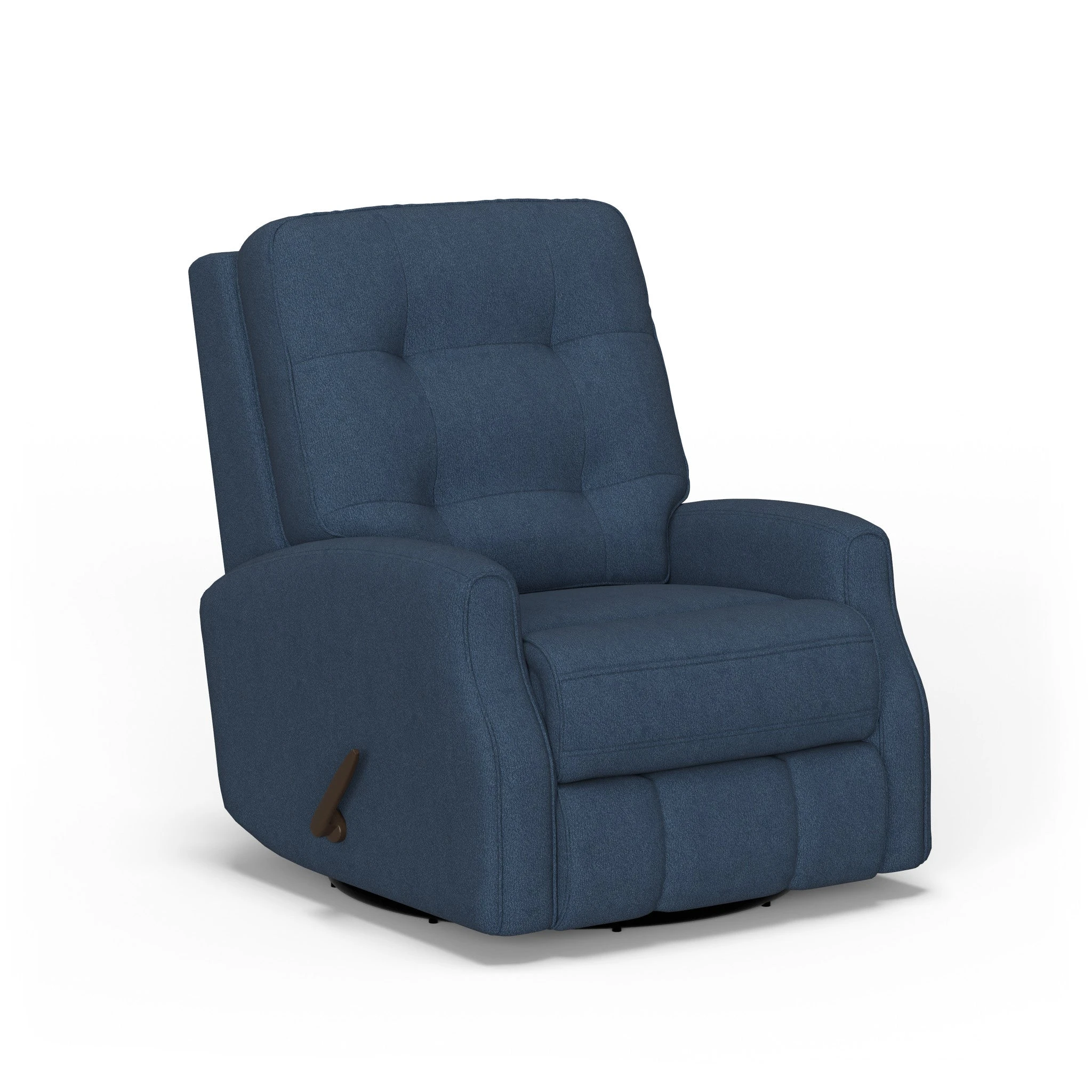 S288253-106396514 Devon Fabric Swivel Gliding Recliner - Image 1