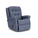 Minnie Fabric Swivel Gliding Recliner