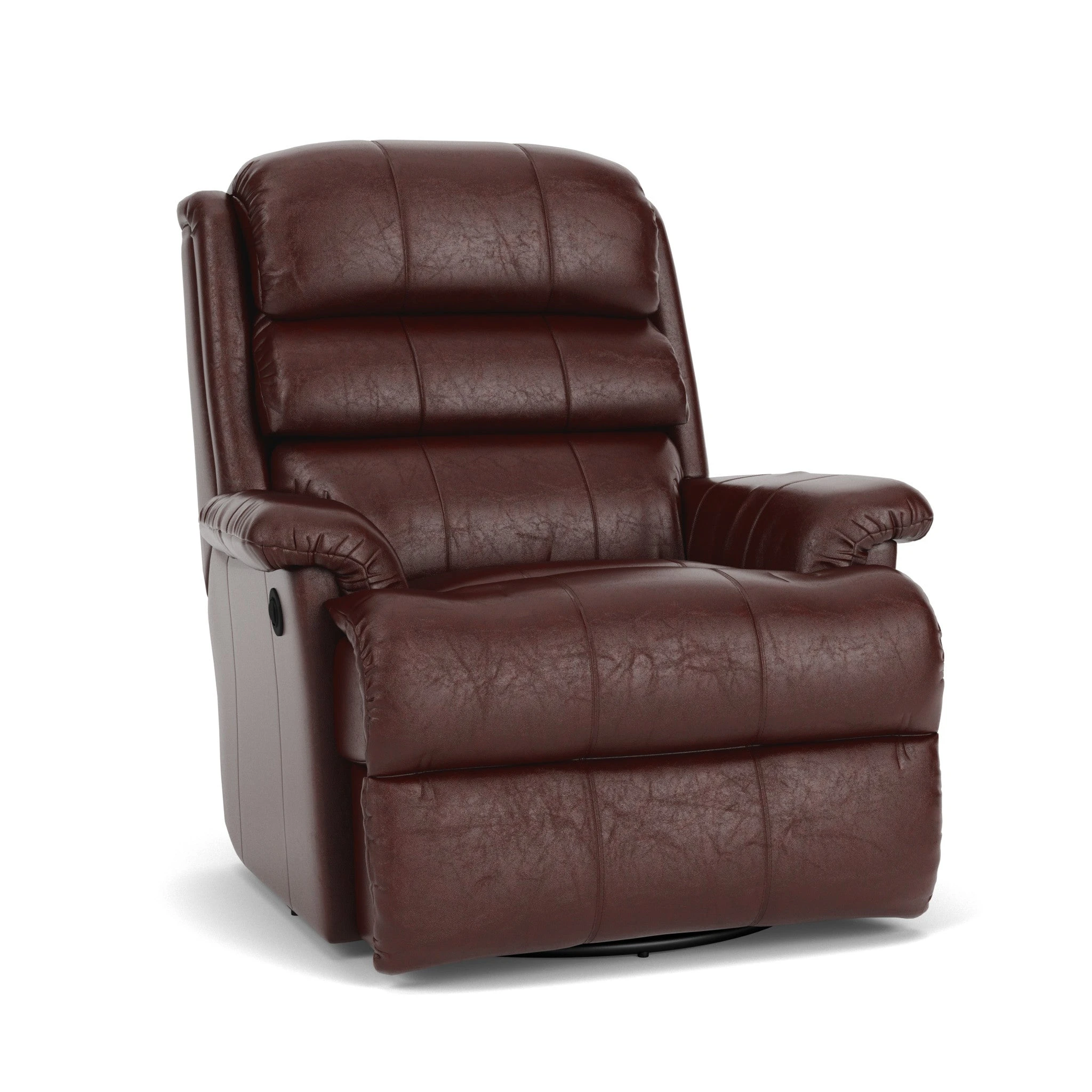 S3209530-106396452 Yukon Leather Swivel Gliding Recliner - Image 1