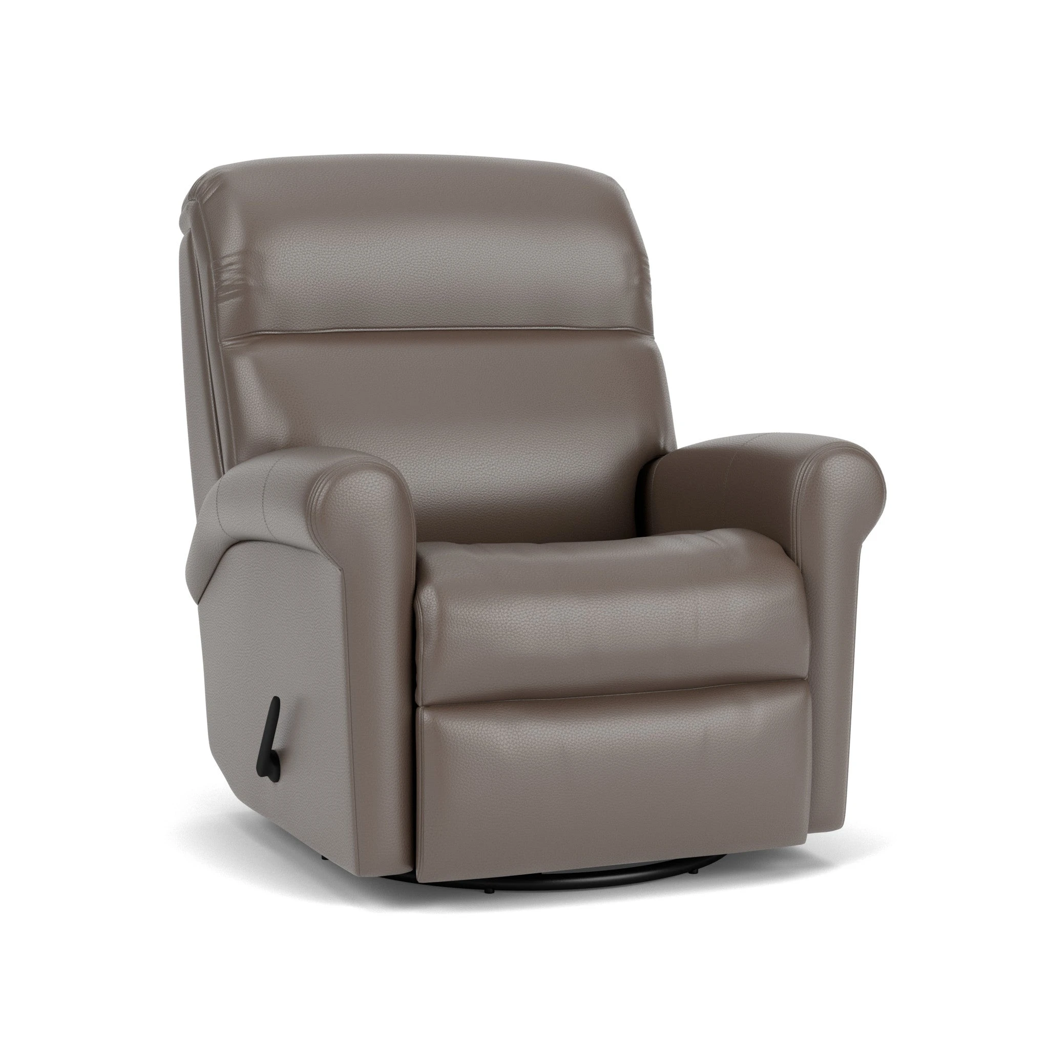 S390253-106396523 Davis Leather Swivel Gliding Recliner - Image 1